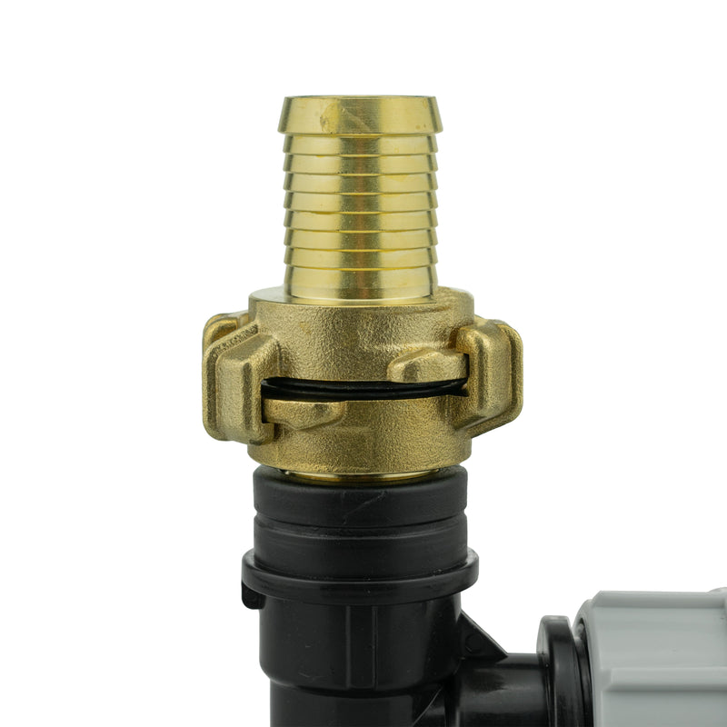 Wall Flange Kit 20mm MDPE + 25mm Barbed Geka Set - Home & Garden > Lawn & Garden Tech Hose & Fittings