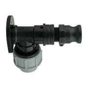 Wall Flange Kit 25mm MDPE + 3/4" Camlock Type F - Home & Garden > Lawn & Garden Tech Hose & Fittings