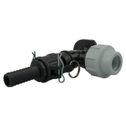 Wall Flange Kit 25mm MDPE + 3/4" Camlock Type B+E - Home & Garden > Lawn & Garden Tech Hose & Fittings