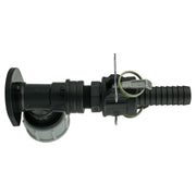 Wall Flange Kit 25mm MDPE + 3/4" Camlock Type F+C - Home & Garden > Lawn & Garden Tech Hose & Fittings