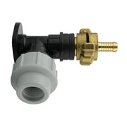 Wall Flange Kit 25mm MDPE + 13mm Barbed Geka Set - Home & Garden > Lawn & Garden Tech Hose & Fittings