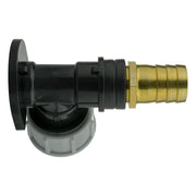 Wall Flange Kit 25mm MDPE + 25mm Brass Barb - Home & Garden > Lawn & Garden Tech Hose & Fittings