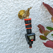 Water Flow Meter Black/Orange - Hardware > Tools > Measuring Tools & Sensors > Flow Meters & Controllers