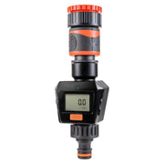 Water Flow Meter Black/Orange - Hardware > Tools > Measuring Tools & Sensors > Flow Meters & Controllers