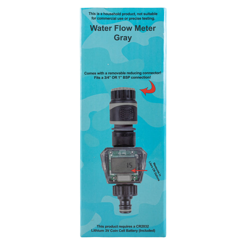 Water Flow Meter Gray - Hardware > Tools > Measuring Tools & Sensors > Flow Meters & Controllers