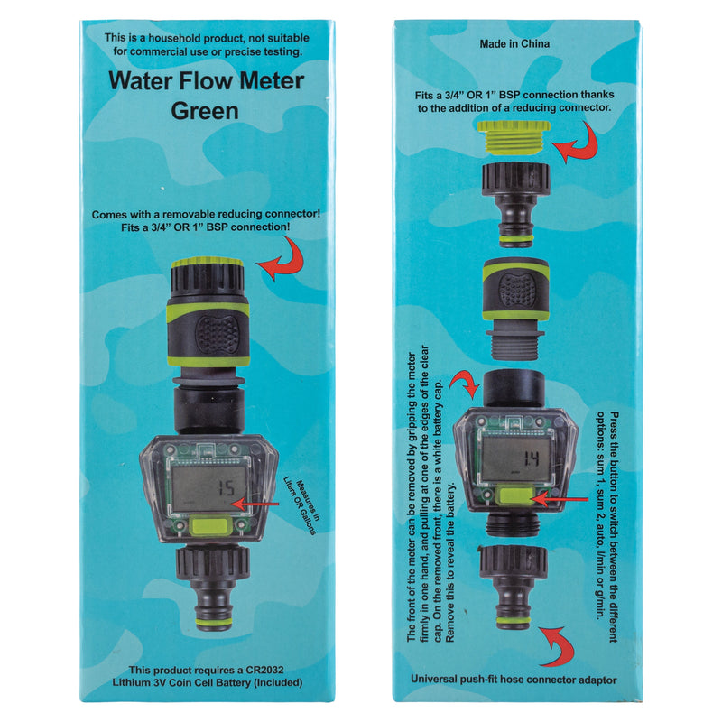 Water Flow Meter Green - Hardware > Tools > Measuring Tools & Sensors > Flow Meters & Controllers