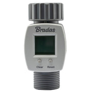 Water Flow Meter 3/4" BSPM-F - Home & Garden > Lawn & Garden > Watering & Irrigation > Garden Hose Fittings & Valves