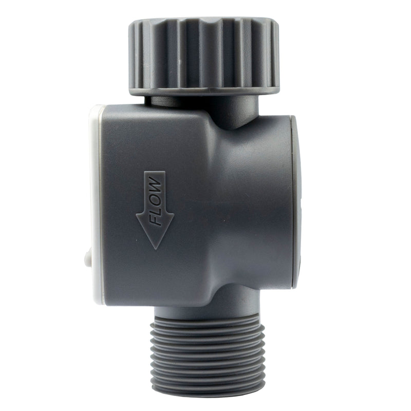 Water Flow Meter 3/4" BSPM-F - Home & Garden > Lawn & Garden > Watering & Irrigation > Garden Hose Fittings & Valves