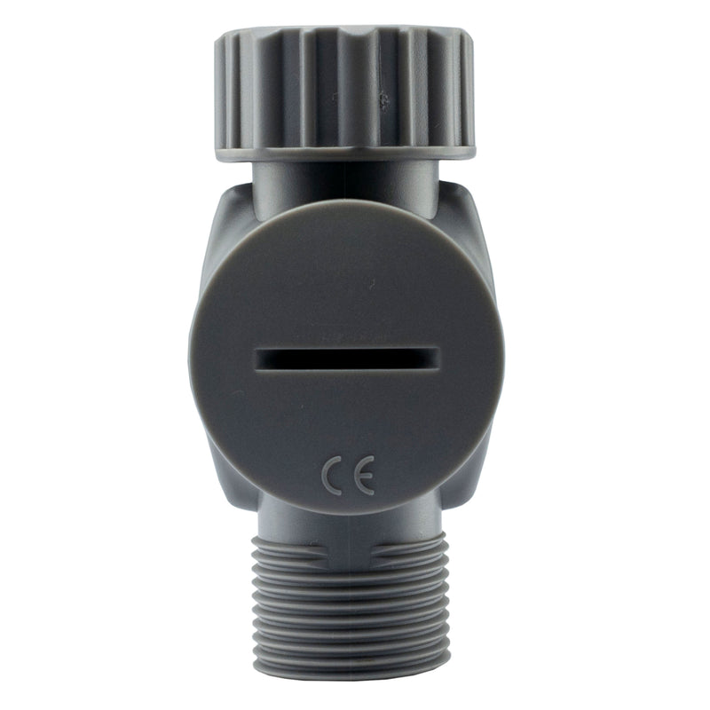 Water Flow Meter 3/4" BSPM-F - Home & Garden > Lawn & Garden > Watering & Irrigation > Garden Hose Fittings & Valves