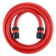 Water Hose Red Set 12.5mm Pipe (Black Connectors) - Garden watering