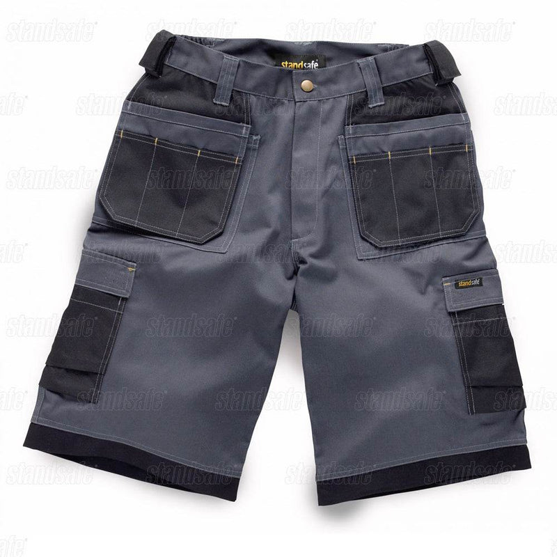 Standsafe WK020 Contrast Holster Pocket Work Shorts - Apparel & Accessories > Clothing > Uniforms > Contractor Pants & Coveralls SALE SHORTS