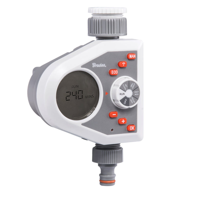 White Line 1-Way Electronic Control Water Timer - Home & Garden > Lawn & Garden > Watering & Irrigation > Sprinkler Accessories > Sprinkler Controls Garden watering