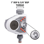 White Line 1-Way Electronic Control Water Timer - Home & Garden > Lawn & Garden > Watering & Irrigation > Sprinkler Accessories > Sprinkler Controls Garden watering