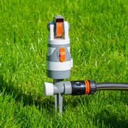 4 - Pattern Gear Drive Sprinkler White Line - Home & Garden > Lawn & Garden > Watering & Irrigation > Sprinklers & Sprinkler Heads > Sprinklers Garden watering