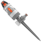 2-Pattern Gear Drive Sprinkler White Line - Home & Garden > Lawn & Garden > Watering & Irrigation > Sprinklers & Sprinkler Heads > Sprinklers Garden watering