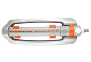 Metal Variable-Width Oscillating Sprinkler White Line - Home & Garden > Lawn & Garden > Watering & Irrigation > Sprinklers & Sprinkler Heads > Sprinklers Garden watering