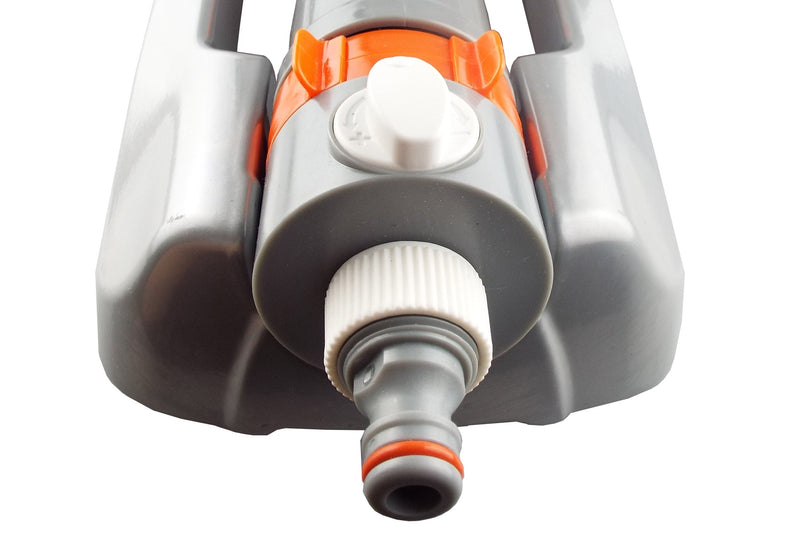 Metal Variable-Width Oscillating Sprinkler White Line - Home & Garden > Lawn & Garden > Watering & Irrigation > Sprinklers & Sprinkler Heads > Sprinklers Garden watering