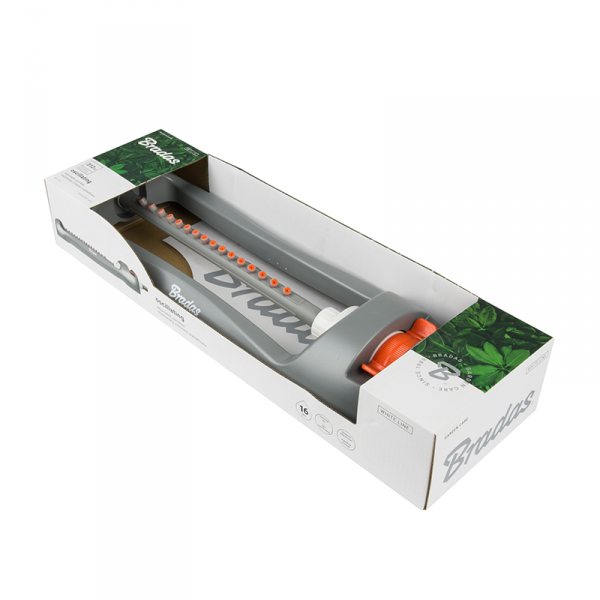 Compact Oscillating Sprinkler White Line - Home & Garden > Lawn & Garden > Watering & Irrigation > Sprinklers & Sprinkler Heads > Sprinklers Garden watering