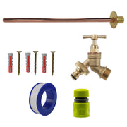 Brass Quick Connect Bib Tap BASIC Connection Kit - Garden watering