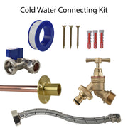 Brass Quick Connect Bib Tap STANDARD Connection Kit - Garden watering