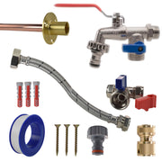 Double Lever Tap STANDARD Connection Kit - Garden watering