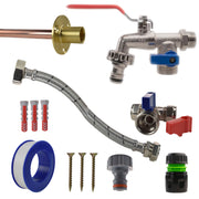 Double Lever Tap STANDARD Connection Kit - Garden watering