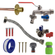 Double Lever Tap STANDARD Connection Kit - Garden watering
