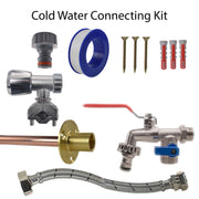 Double Lever Tap FULL Connection Kit - Garden watering