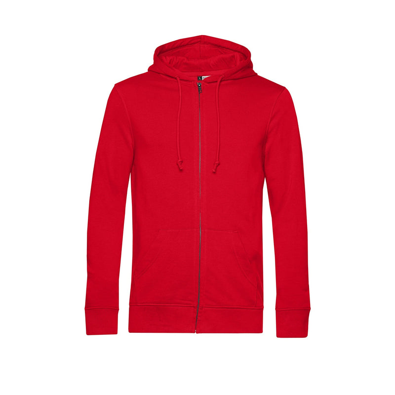 Organic Essential Zipped Hoodie: Mens