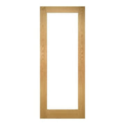 Walden Oak Unfinished Glazed Internal Door - All Sizes -
