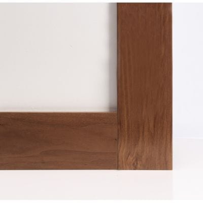 Walnut Prefinished Half Splayed Skirting - 145mm x 16mm x 3.6m (Pack of 4) -
