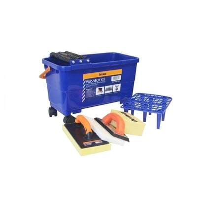 Washboy Kit with Unique Spiro-Wash Rollers - Tiling