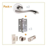 Wave Door Handle Latch Pack -
