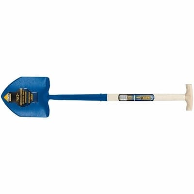 Draper Solid Forged Round Mouth Shovel - T Handle with Ash Shaft