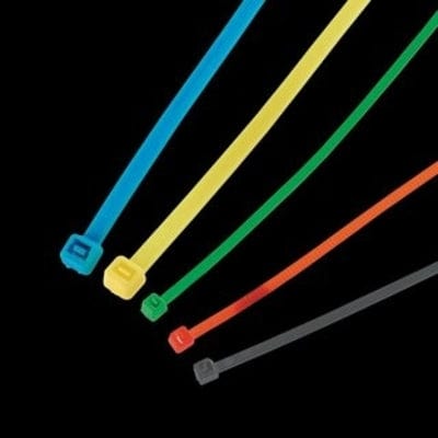 Draper Assorted Coloured Nylon Cable Tie Pack (Pack of 650)