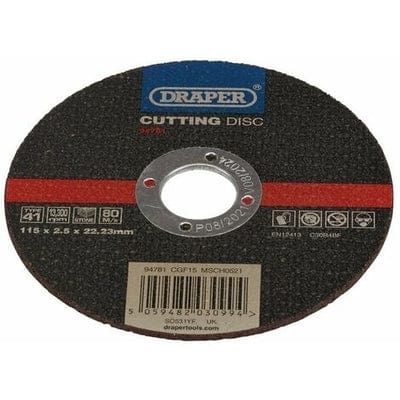 Draper Flat Stone Cutting Disc - All Sizes -