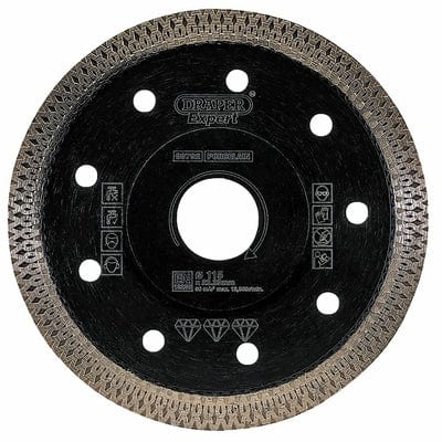 Draper Turbo X Porcelain Diamond Blade - All Sizes -