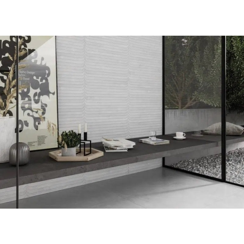 Lavik Matt Grey 320mm x 625mm (5 per Box) -