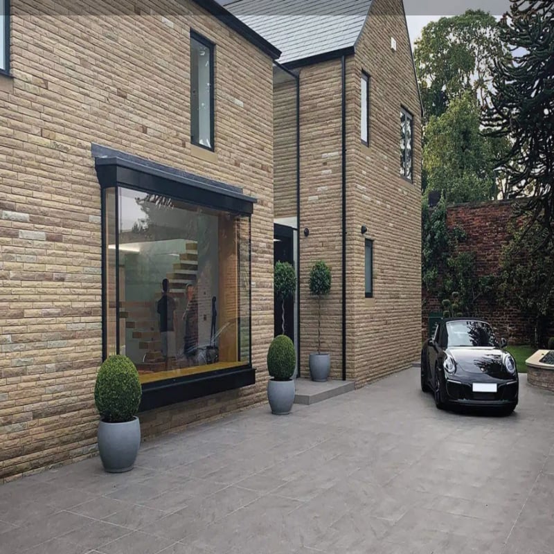 Pietra Serena Outdoor Porcelain Paving Tile 1200mm x 600mm x 20mm (Pack of 2) - All Colours - Outdoor & Garden