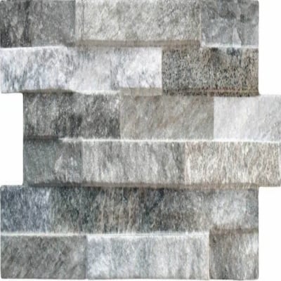 St Moritz Wall Cladding - Gris 400mm x 160mm (12 per Pack - 0.77m2) -