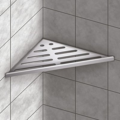 Genesis Aluminium Steel Shower Shelf - Bathroom