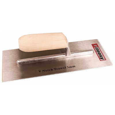 3mm V Notched Trowel -