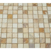 Mint Fossil Sandstone Cobbles/Edging Pack (12.3m2 - 420 Mixed Pieces per Pack) -