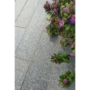 Misty Black Pearl Granite Effect Sandstone Paving Pack (19.50m2 - 66 Slabs / Mixed Pack) -