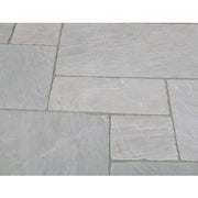 Heritage Light Grey Sandstone Paving Pack (19.5m2 - 66 Slabs/Mixed Pack) -