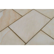 Misty Mint Fossil Sandstone Paving Pack (19.50m2 - 66 Slabs / Mixed Pack) -