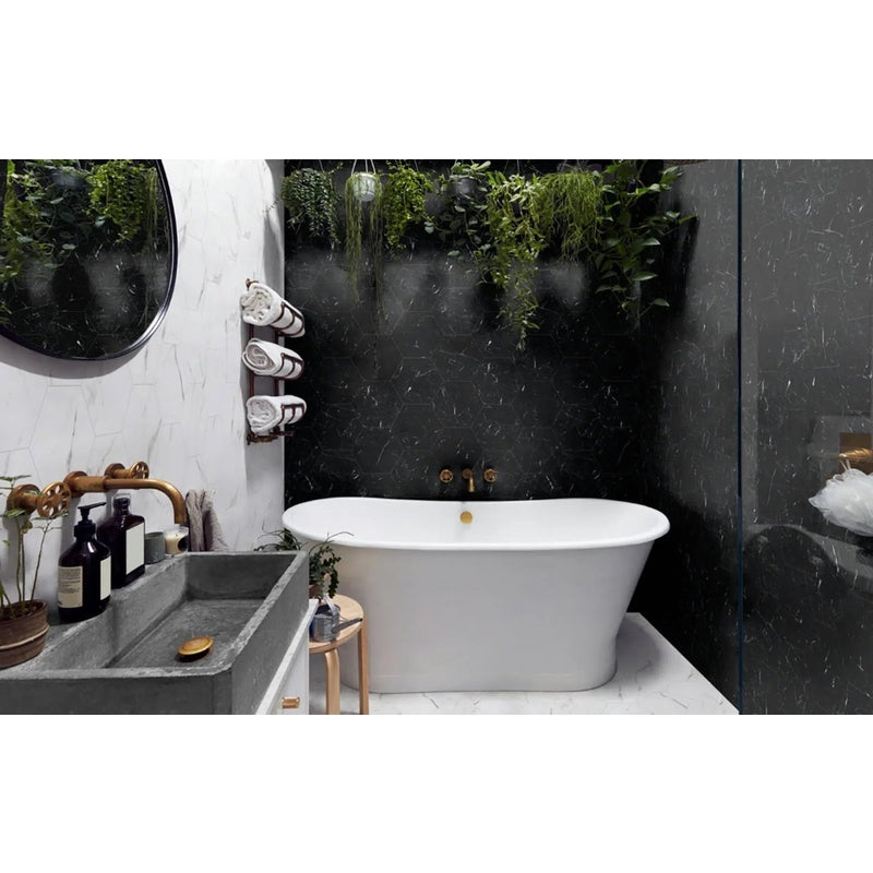 Hexa Terni Matt Blanco Marble Effect (16 per Box) -