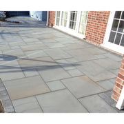 Chivas Light Grey Sandstone Paving Pack (19.50m2 - 66 Slabs / Mixed Pack) -