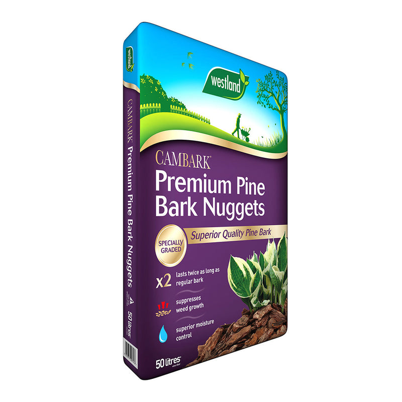 45 x Premium Pine Bark Nuggets 50L -