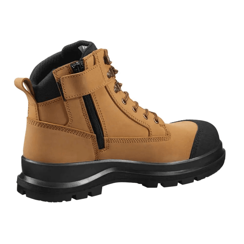 Carhartt F702923 Detroit Rugged Flex Vibram Sole 6 Inch Zip Safety Boot - SAFETY BOOTS